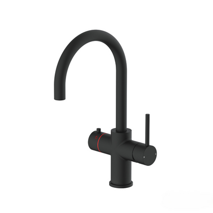 Amara Roecliffe Swan Spout Boiling Water Tap Pack in Black