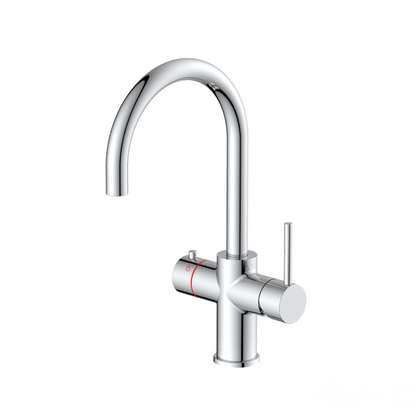 Amara Roecliffe Swan Spout Boiling Water Tap Pack in Chrome