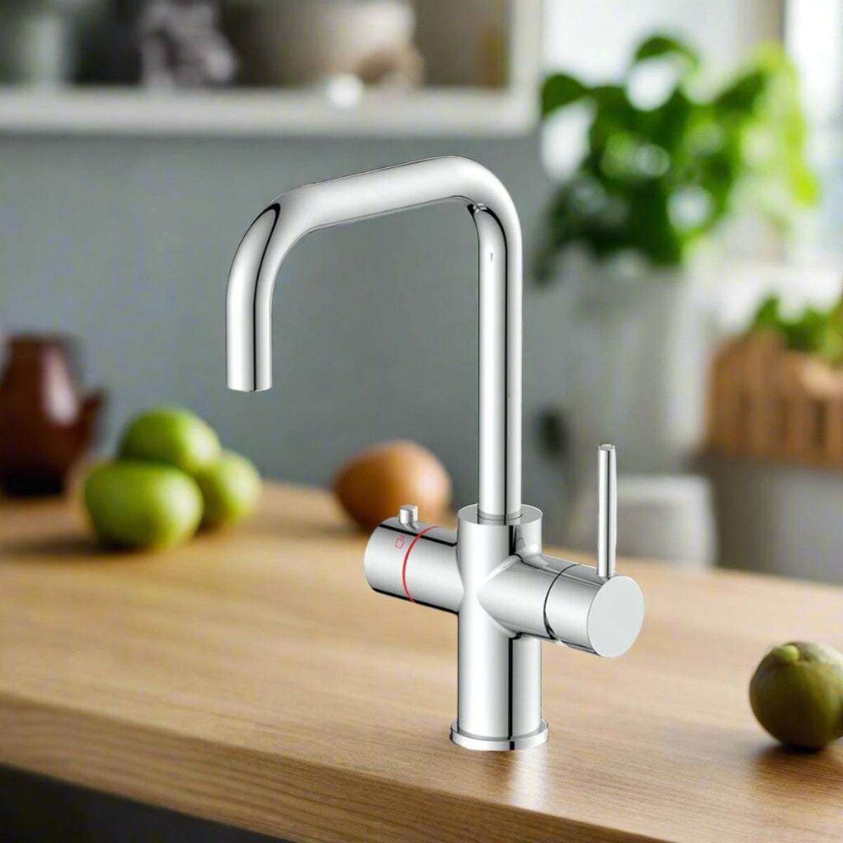 Amara Roecliffe U Spout Boiling Water Tap Pack in Chrome