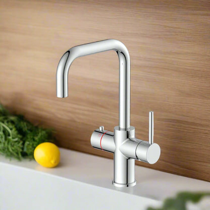 Amara Roecliffe U Spout Boiling Water Tap Pack in Chrome