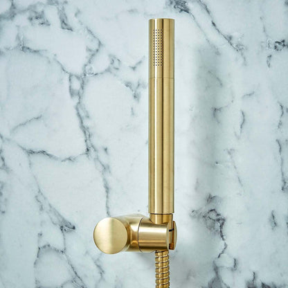 AM00067 - Amara Runswick Bath Shower Mixer Tap in Brushed Brass - Coa Living