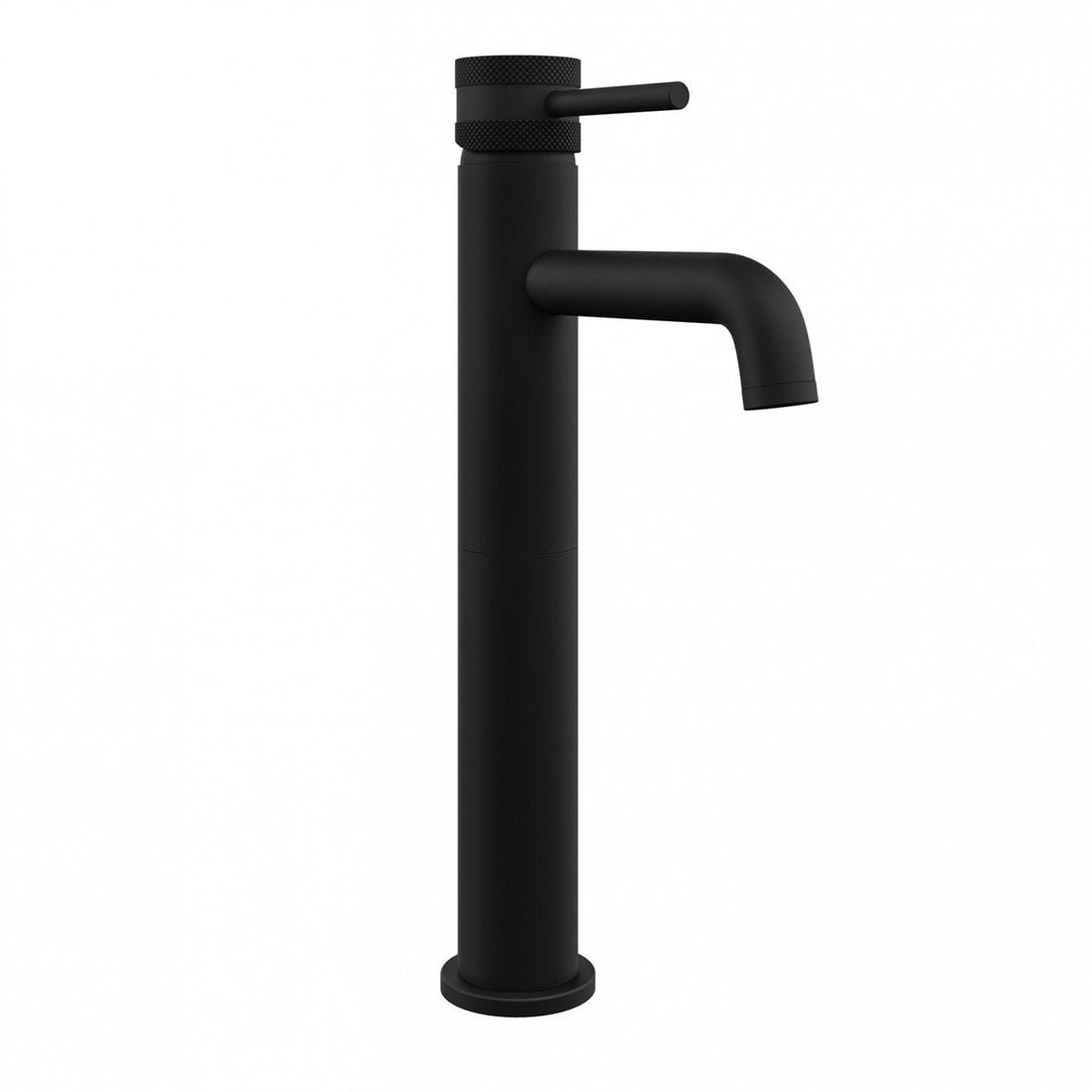 AM00074 - Amara Runswick Tall Mono Basin Mixer Tap in Matt Black - Coa Living