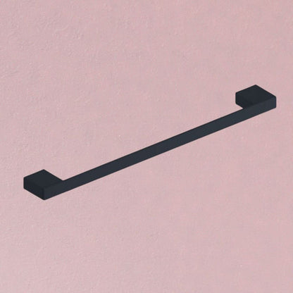 AM00083 - Amara Hawes Wall Mounted Towel Bar in Matt Black - Coa Living