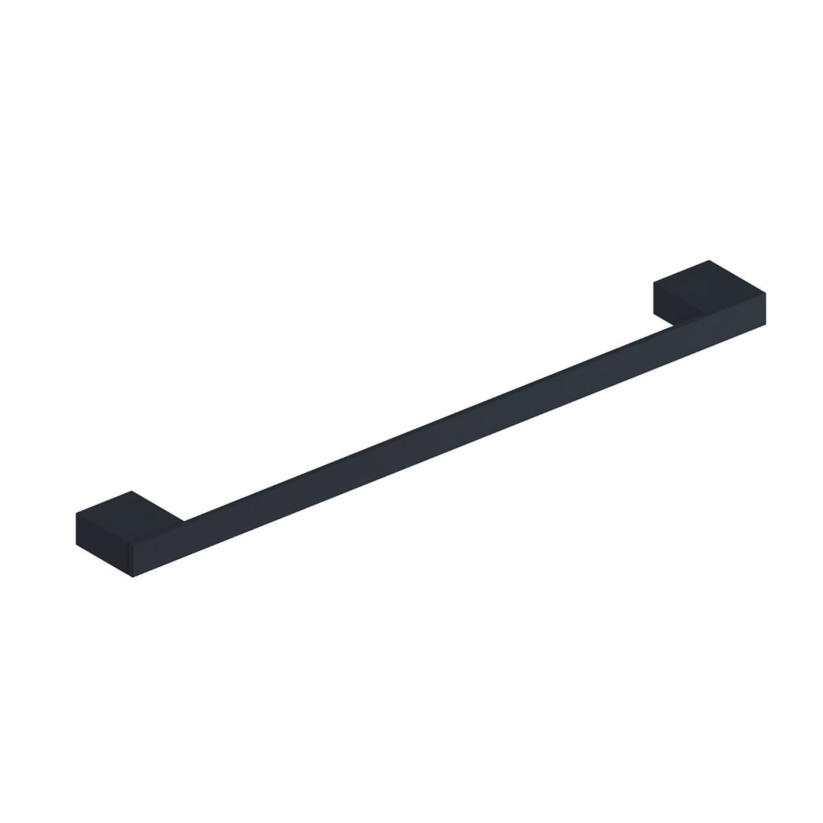 AM00083 - Amara Hawes Wall Mounted Towel Bar in Matt Black - Coa Living