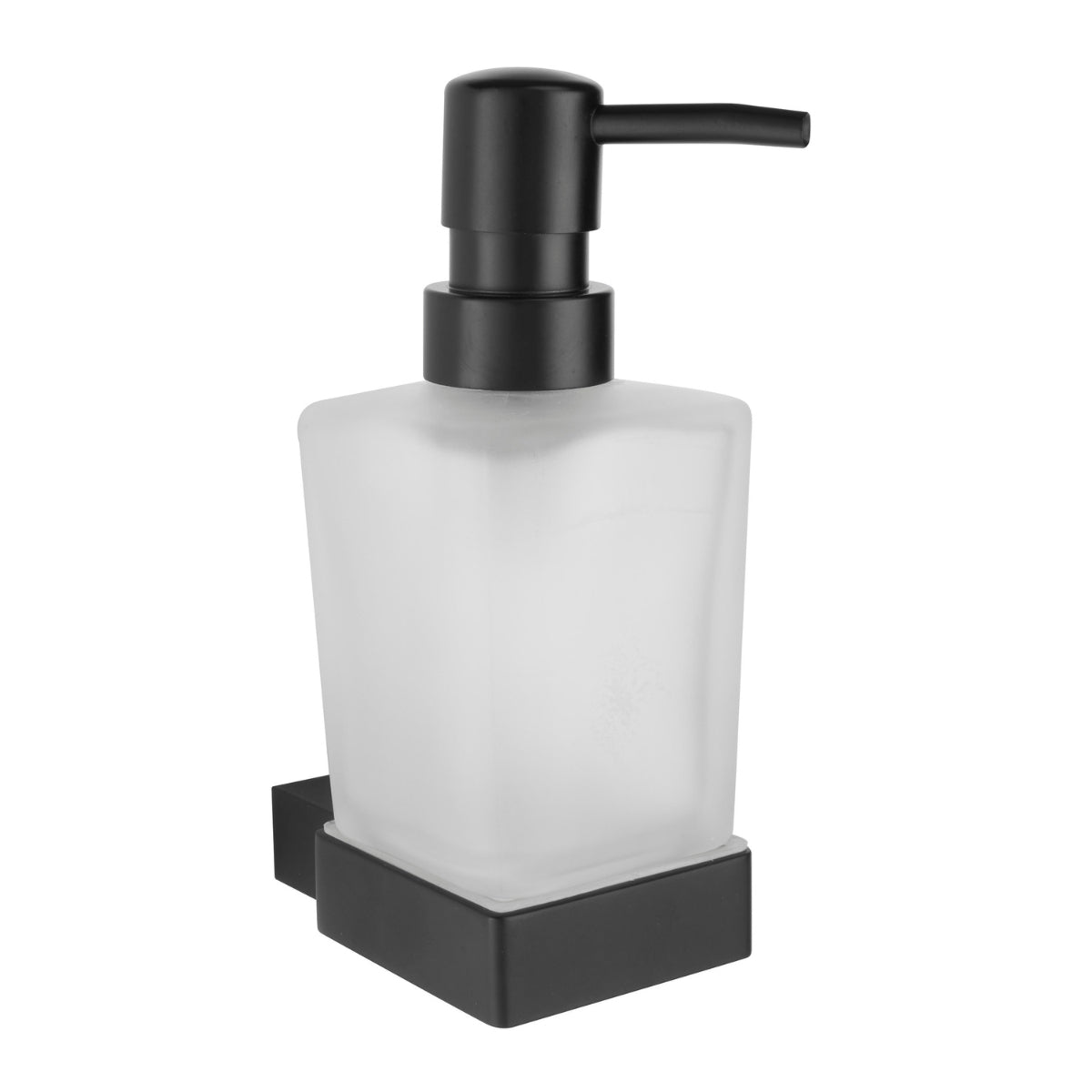 AM00085 - Amara Hawes Wall Mounted Soap Dispenser in Matt Black - Coa Living