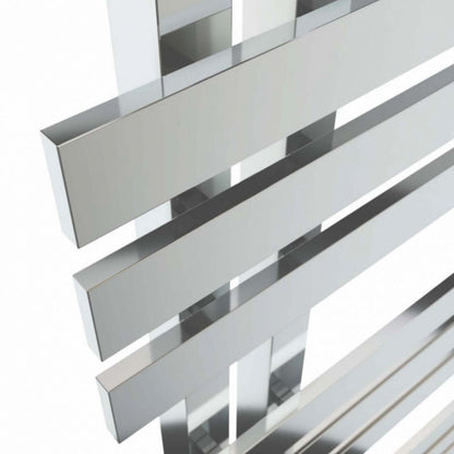 AM00210 - Amara Brack Central Heating Towel Rail in Chrome - Coa Living