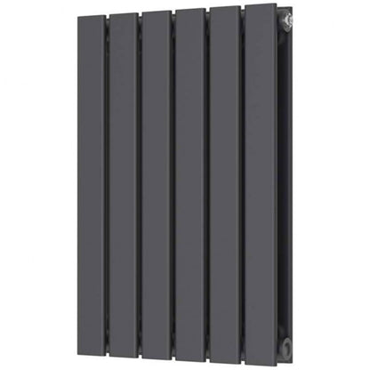 AM00268 - Amara Figgy Double Panel Horizontal Radiator in Anthracite - Coa Living