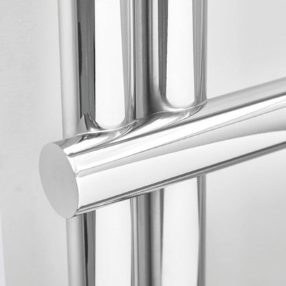 AM00349 - Amara Rascal Central Heating Towel Rail in Chrome - Coa Living