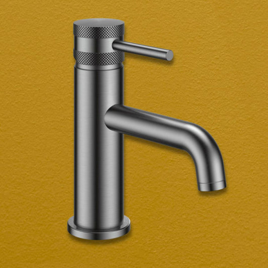 AM00479 - Amara Runswick Mono Basin Mixer Tap in Gunmetal - Coa Living