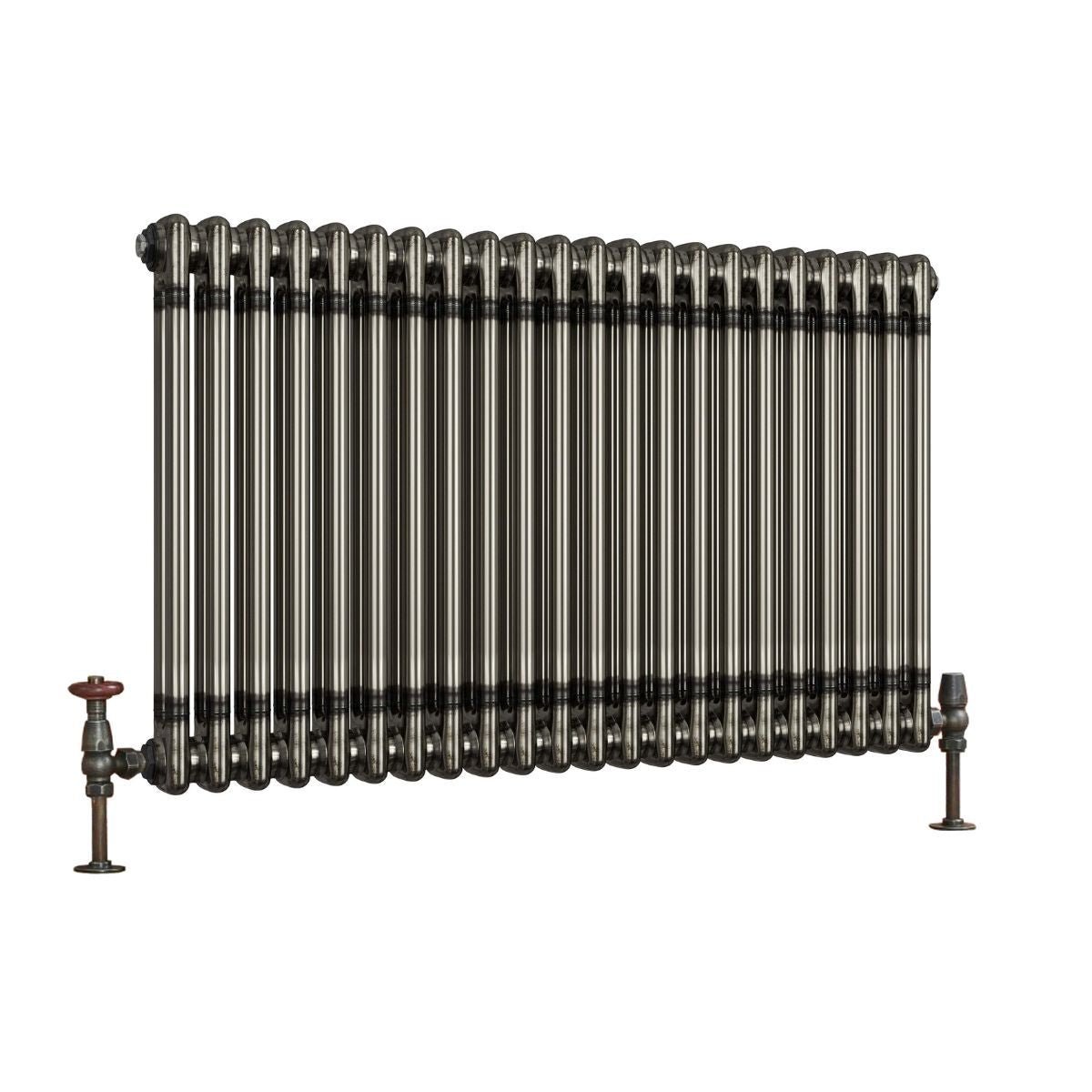 AM00617 - Amara 2 Column Horizontal Radiator in Lacquered Raw Metal - Coa Living