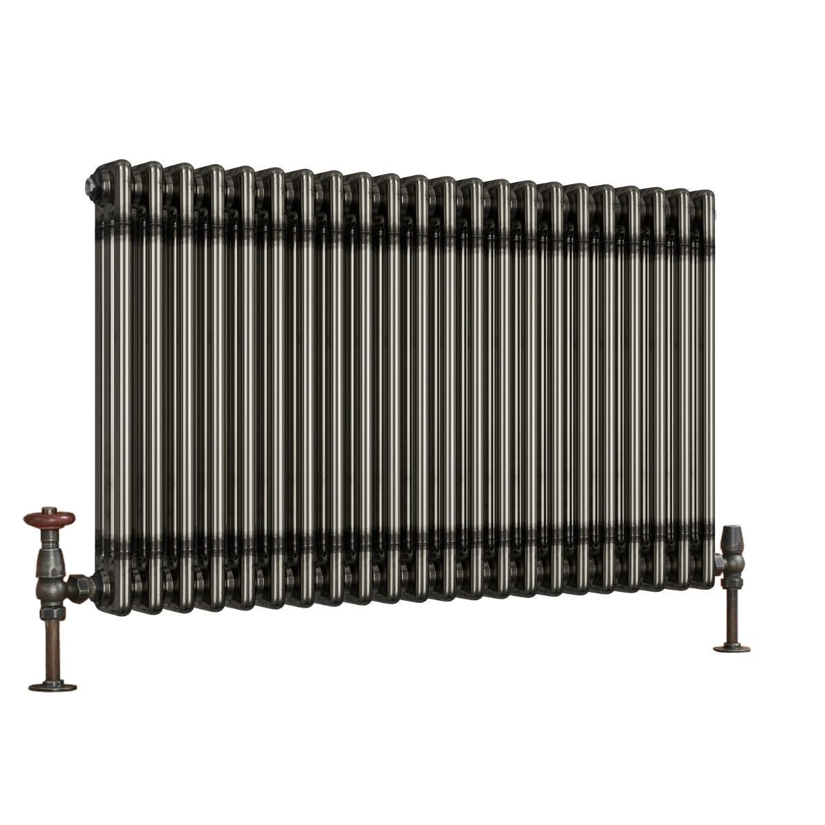 AM00625 - Amara 3 Column Horizontal Radiator in Lacquered Raw Metal - Coa Living