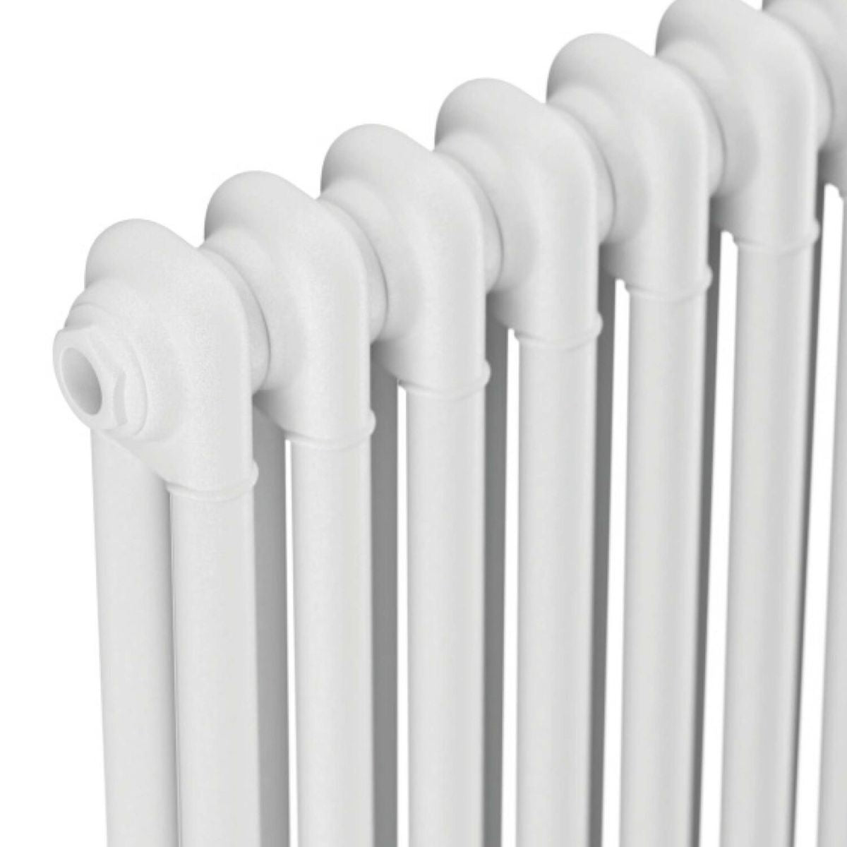 AM00629 - Amara 2 Column Horizontal Radiator in White - Coa Living