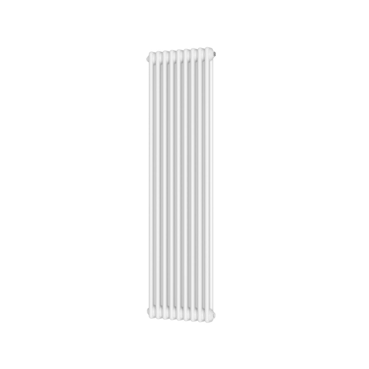 AM00633 - Amara 2 Column Vertical Radiator in White - Coa Living