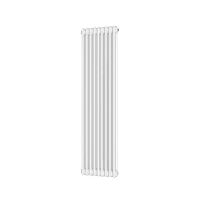 AM00633 - Amara 2 Column Vertical Radiator in White - Coa Living