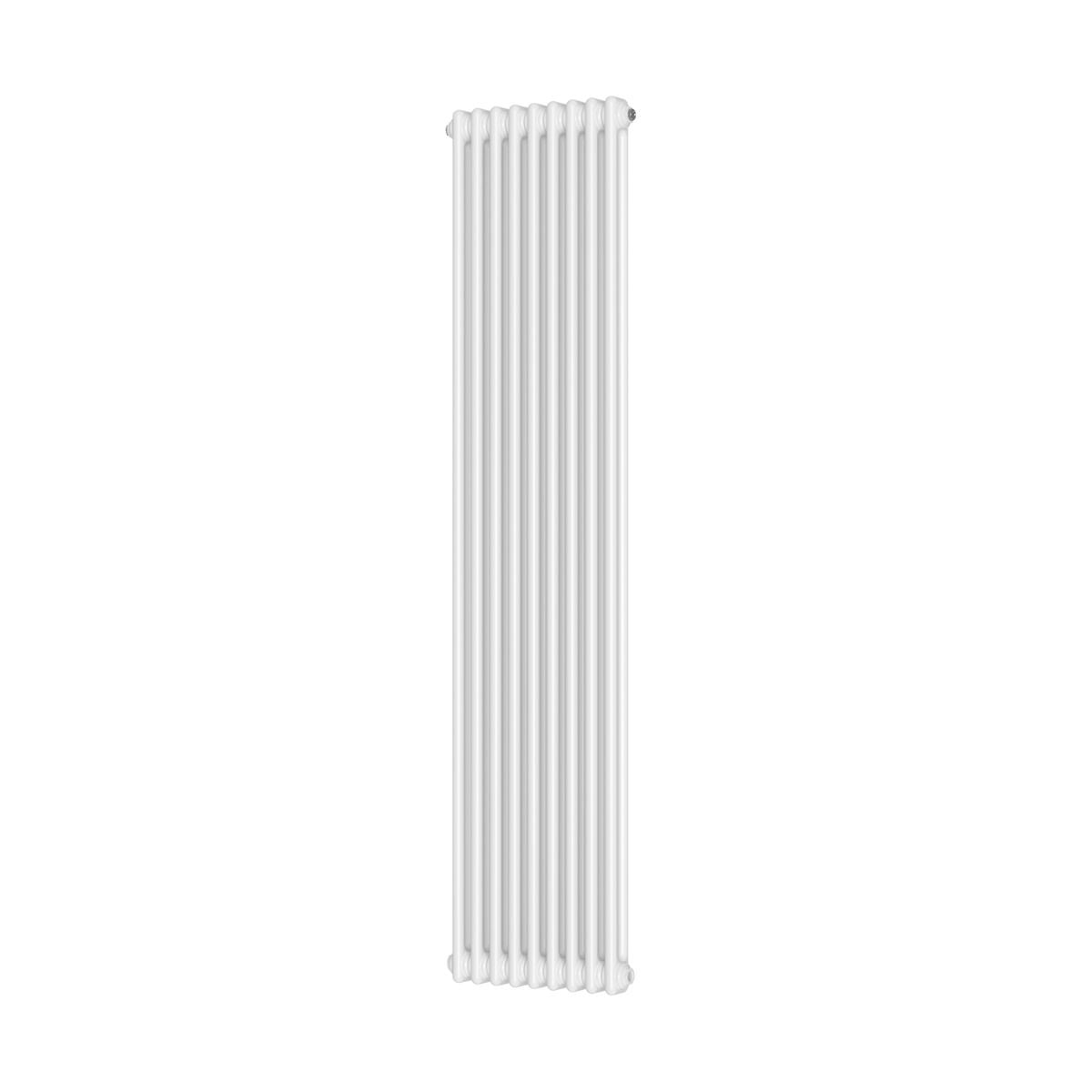 AM00633 - Amara 2 Column Vertical Radiator in White - Coa Living