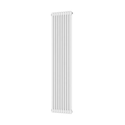 AM00633 - Amara 2 Column Vertical Radiator in White - Coa Living