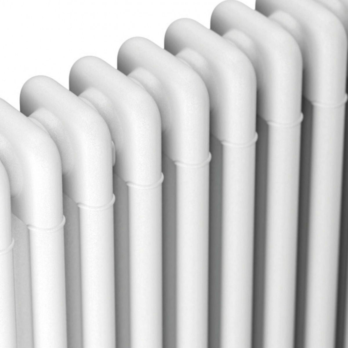 AM00641 - Amara 3 Column Horizontal Radiator in White - Coa Living