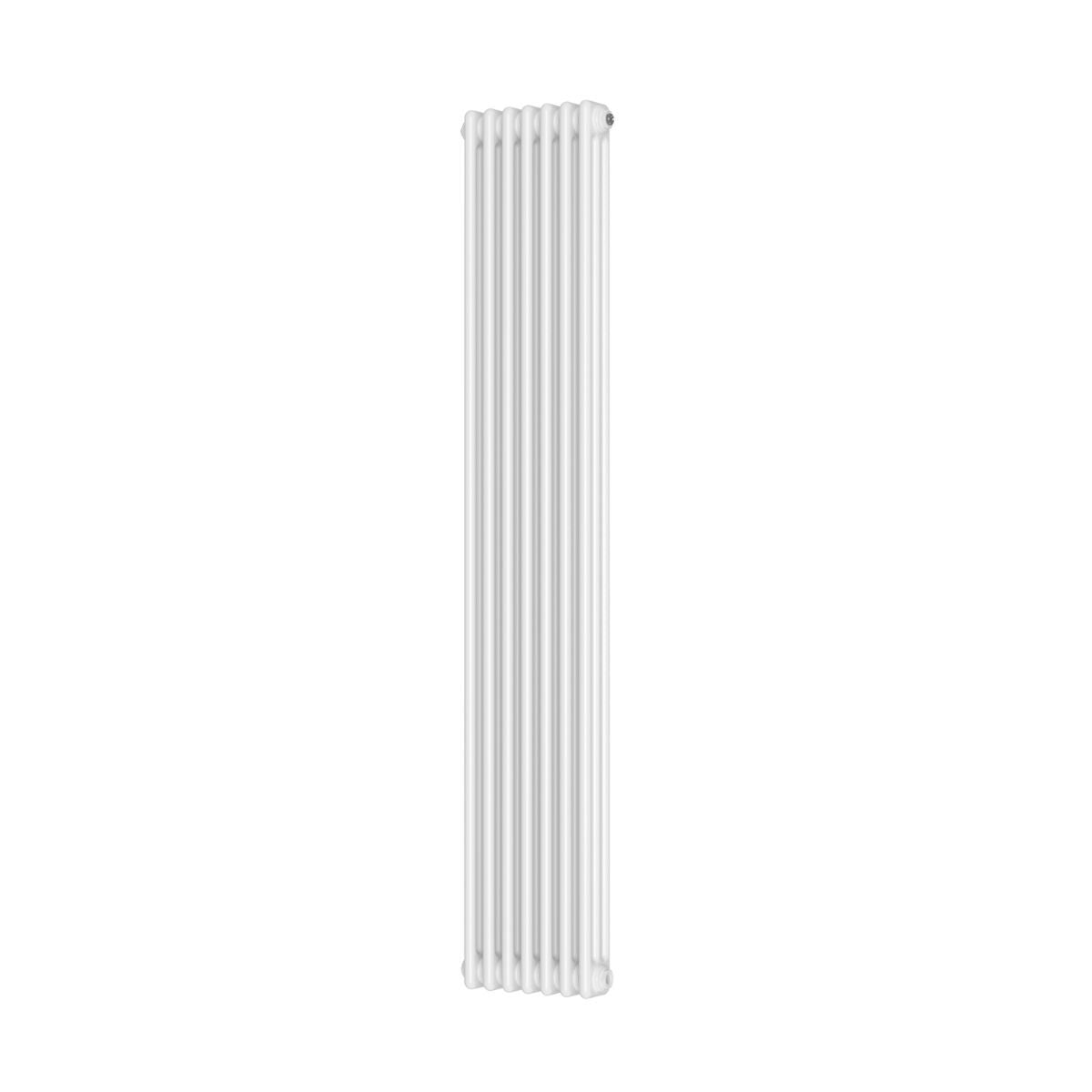 AM00643 - Amara 3 Column Vertical Radiator in White - Coa Living