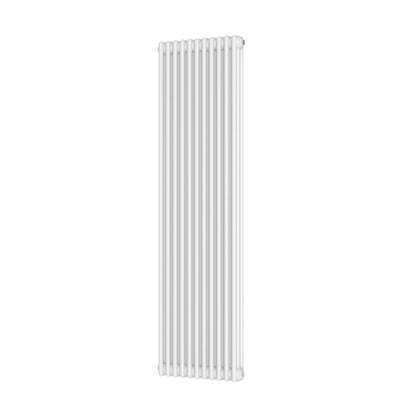 AM00645 - Amara 3 Column Vertical Radiator in White - Coa Living