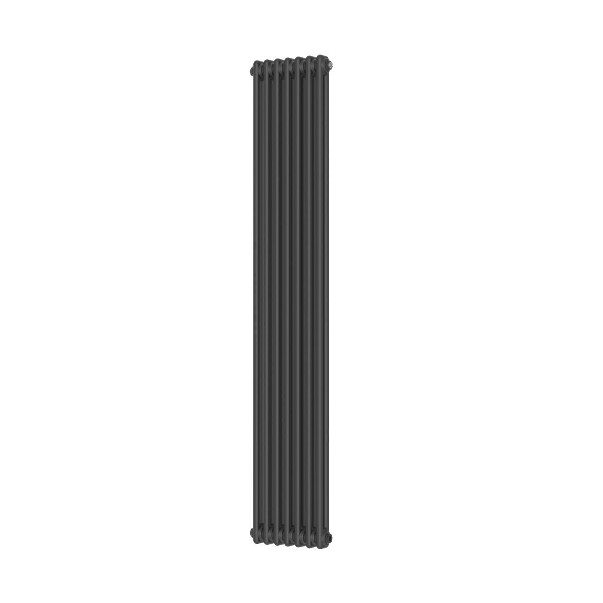 AM00664 - Amara 2 Column Vertical Radiator in Anthracite - Coa Living