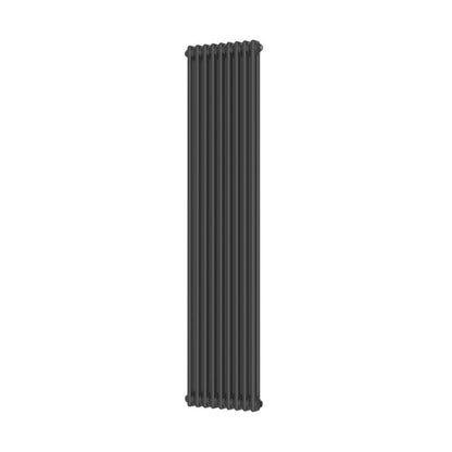 AM00665 - Amara 2 Column Vertical Radiator in Anthracite - Coa Living