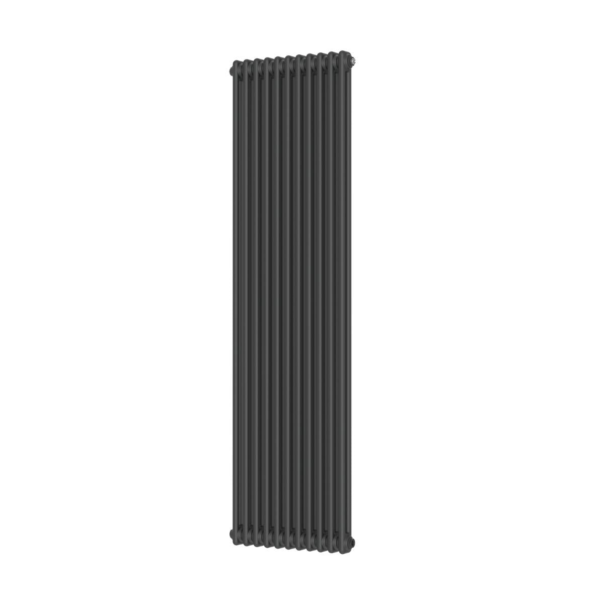 AM00666 - Amara 2 Column Vertical Radiator in Anthracite - Coa Living