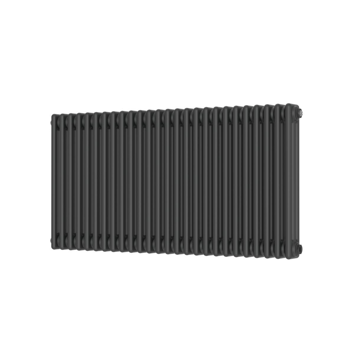 AM00671 - Amara 3 Column Horizontal Radiator in Anthracite - Coa Living