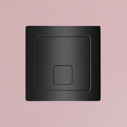 AM00681 - Amara Square Dual Flush Button in Matt Black - Coa Living