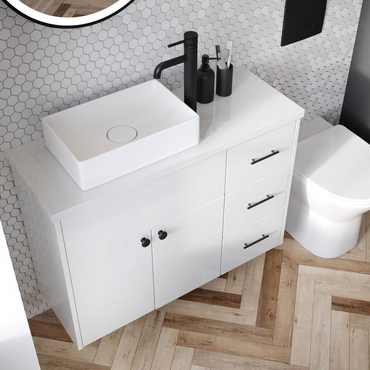 AM00837 - Amara Rectangular Countertop Basin - Coa Living