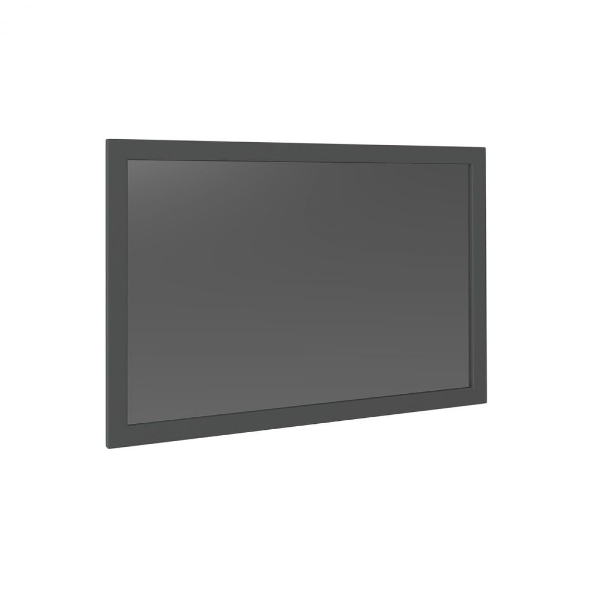 Amara Burnsall Framed Bathroom Mirror in Silk Charcoal Grey